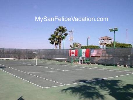 Tennis Courts - El Dorado Ranch San Feipe