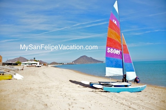 Sailing in San Felipe Mexico