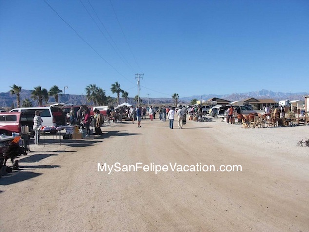 San Felipe Outdoor Swap Meet at  Cachanilla El Dorado Ranch