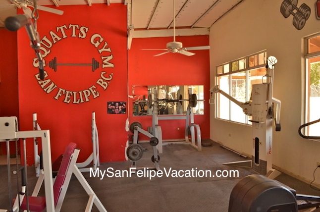 Squatts Gym San Felipe Baja Calliofrnia Mexico | Fitness Gym