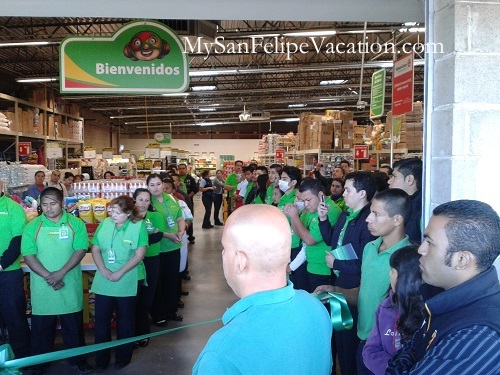 Two Biggest Supermarkets in San Felipe: Calimax and Bodega Aurrera