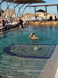 Kids playing in the El Cachanilla swimming Pool, El Dorado Ranch