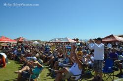 8th Annual San Felipe Blues and Arts Fiesta - Audience sitting