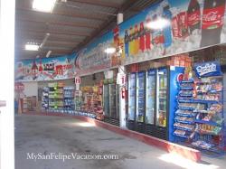 Alicia's Drive-through grocery store San Felipe