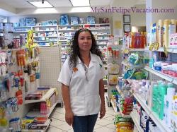 Pharmacists at Guadalupana Drug Store San Felipe