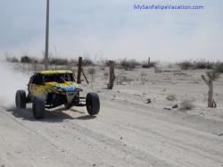 Speeding along the Tecate Score San Felipe 250 race course