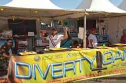 Guests enjoying shrimp at the 2014 San Felipe Shrimp Festival