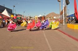 Performers at the San Felipe Shrimp Festival