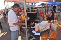 San Felipe Shrimp Festival - Shrimp on BBQ Grill