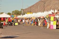 San Felipe Shrimp Festival 2014 stores displaying goods