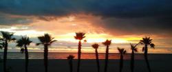 colorful sky t san felipe beach