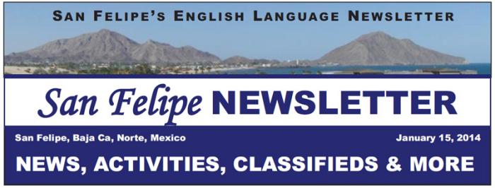 San Felipe Newsletter January 2014